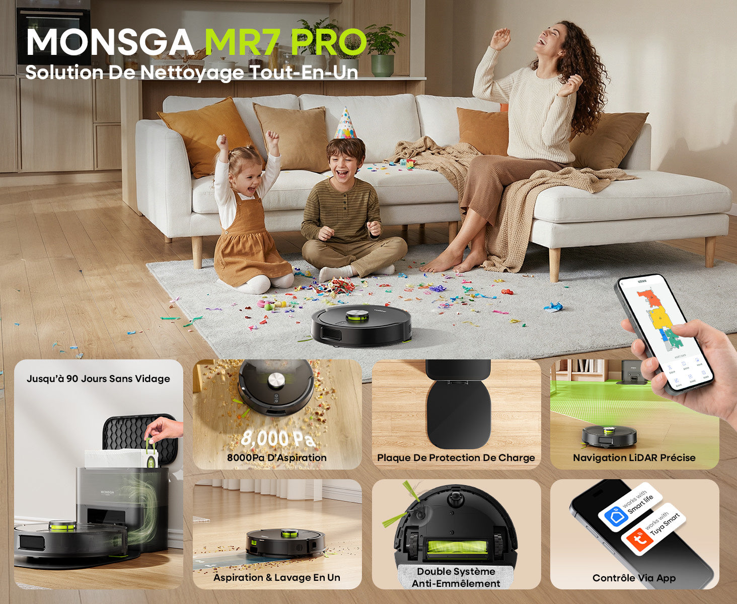 Consommables et accessoires MONSGA MR7 PRO product details