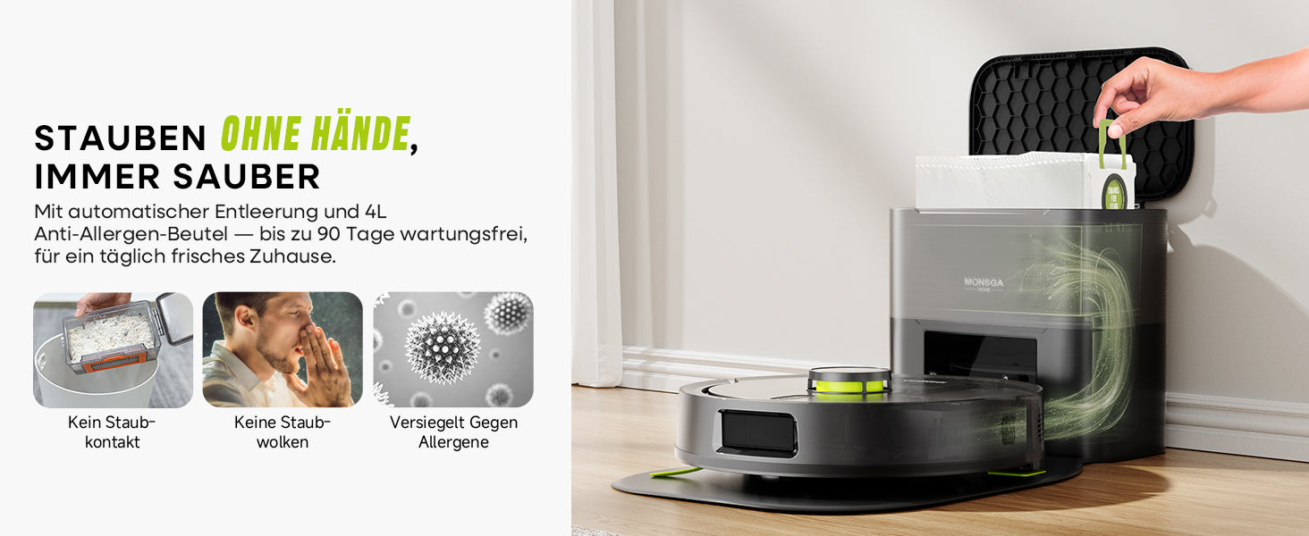 MONSGA MR7 PRO Sonstiges Zubehör reinigungsleistung und pflege 1