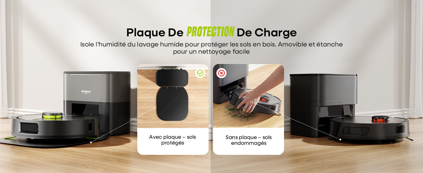 Consommables et accessoires MONSGA MR7 PRO performance de nettoyage et entretien 3