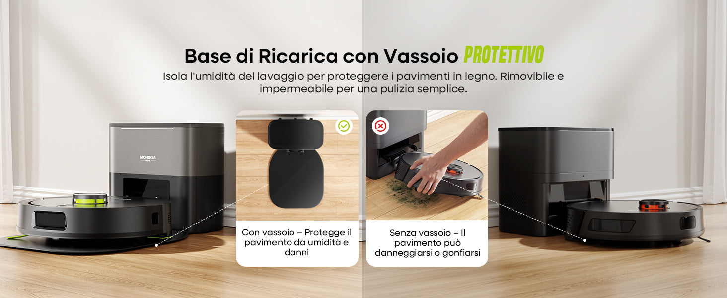MONSGA MR7 PRO Materiali di Consumo e Accessori per la Pulizia prestazioni di pulizia e manutenzione 3