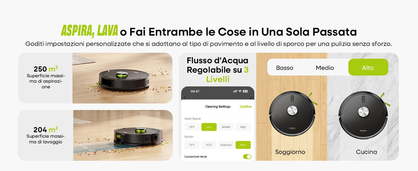 MONSGA MR7 PRO Materiali di Consumo e Accessori per la Pulizia pulizia di tutta la casa 3