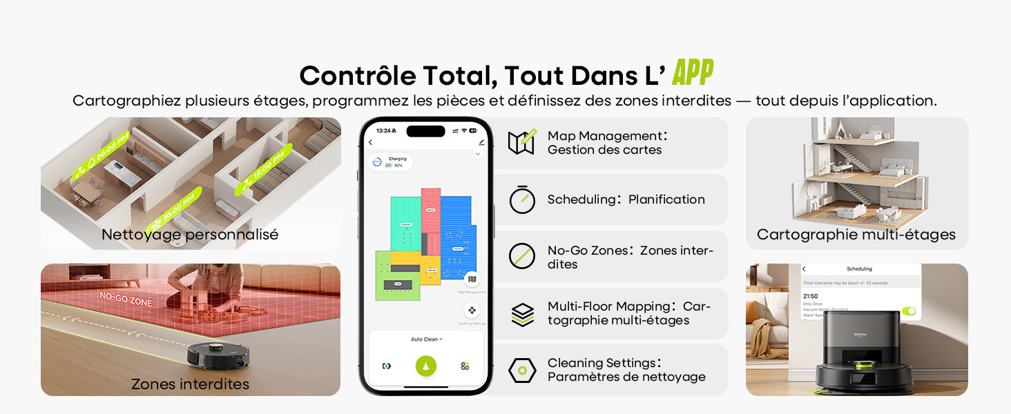 Consommables et accessoires MONSGA MR7 PRO nettoyage de toute la maison 4