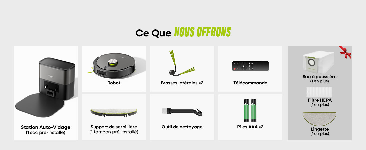 Consommables et accessoires MONSGA MR7 PRO supporting details