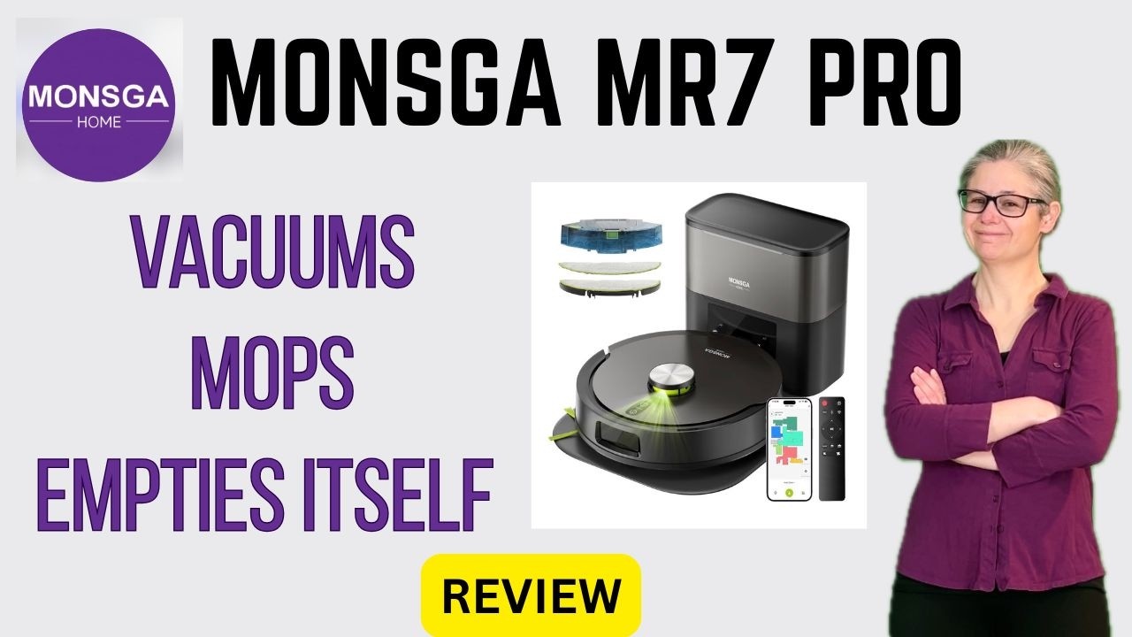 Review: Monsga MR7 Pro Robot Vacuum Mop: Great Machine!