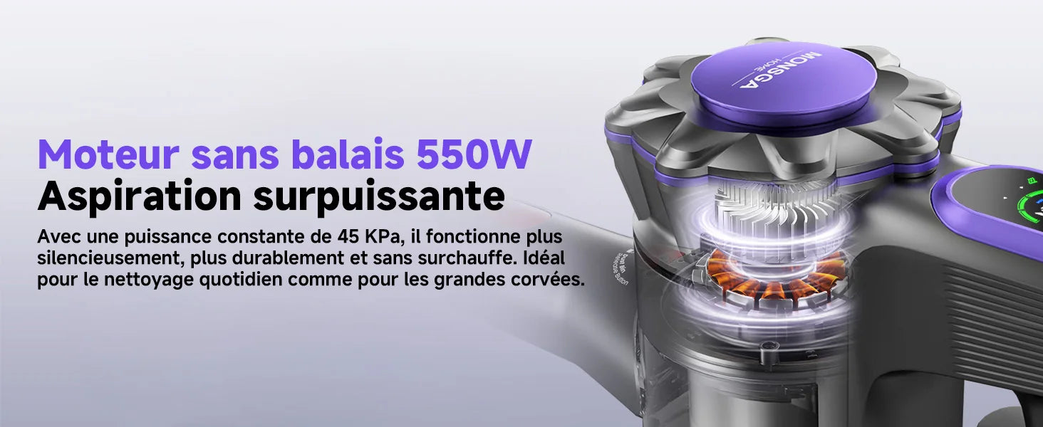 Ensemble filtration et bac à poussière MONSGA MV3  1