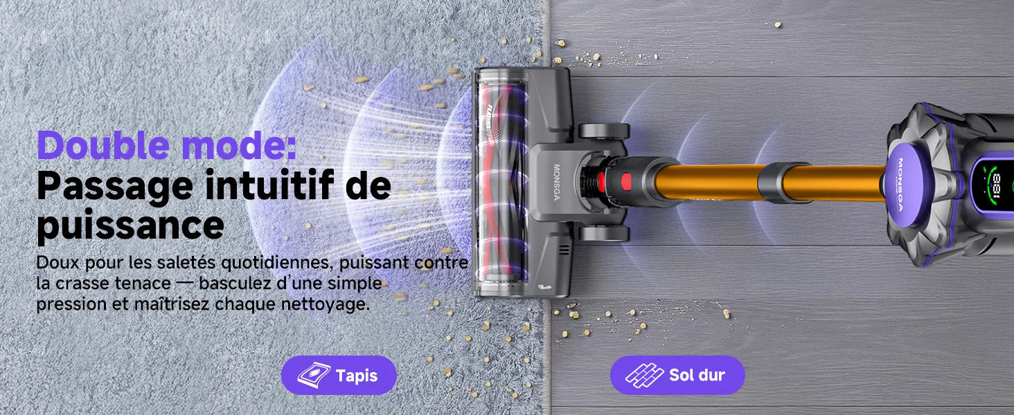 Ensemble filtration et bac à poussière MONSGA MV3  2