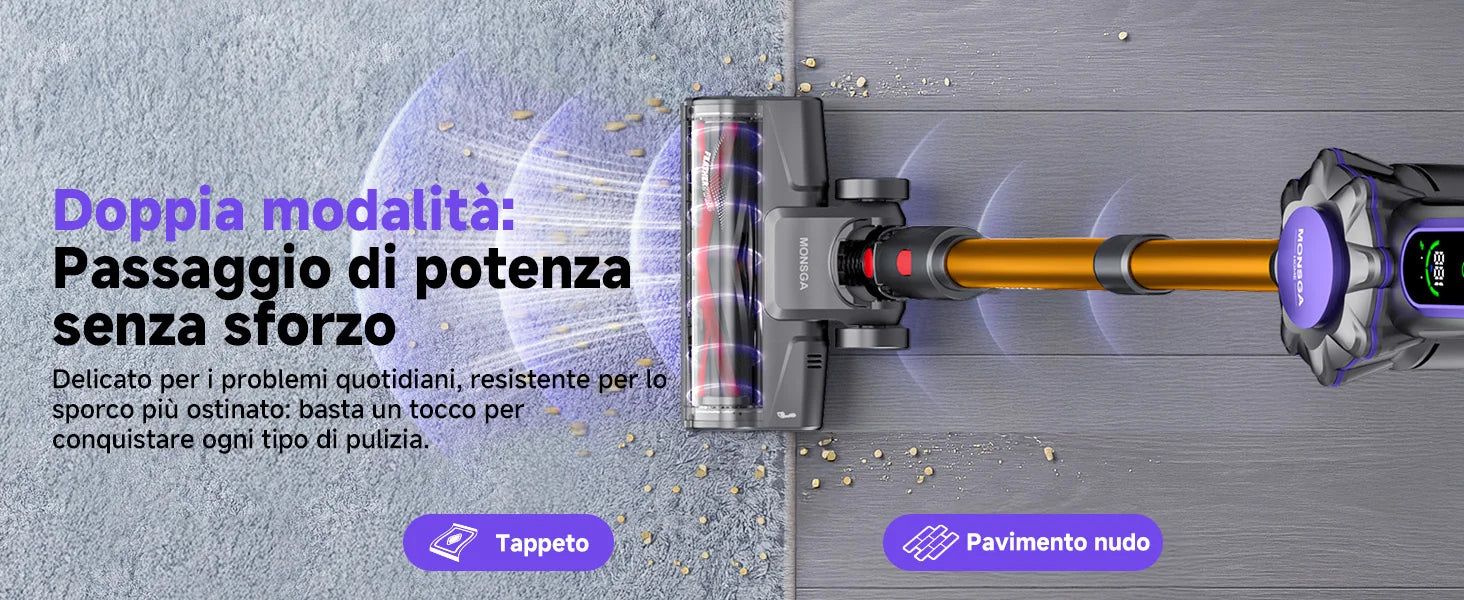 MONSGA MV3 Accessori testina e manico/tubo  2