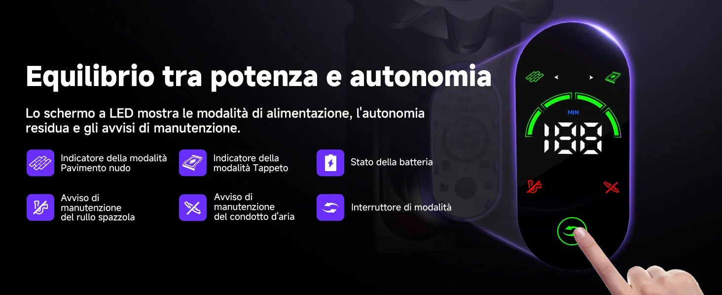MONSGA MV3 Accessori testina e manico/tubo  1