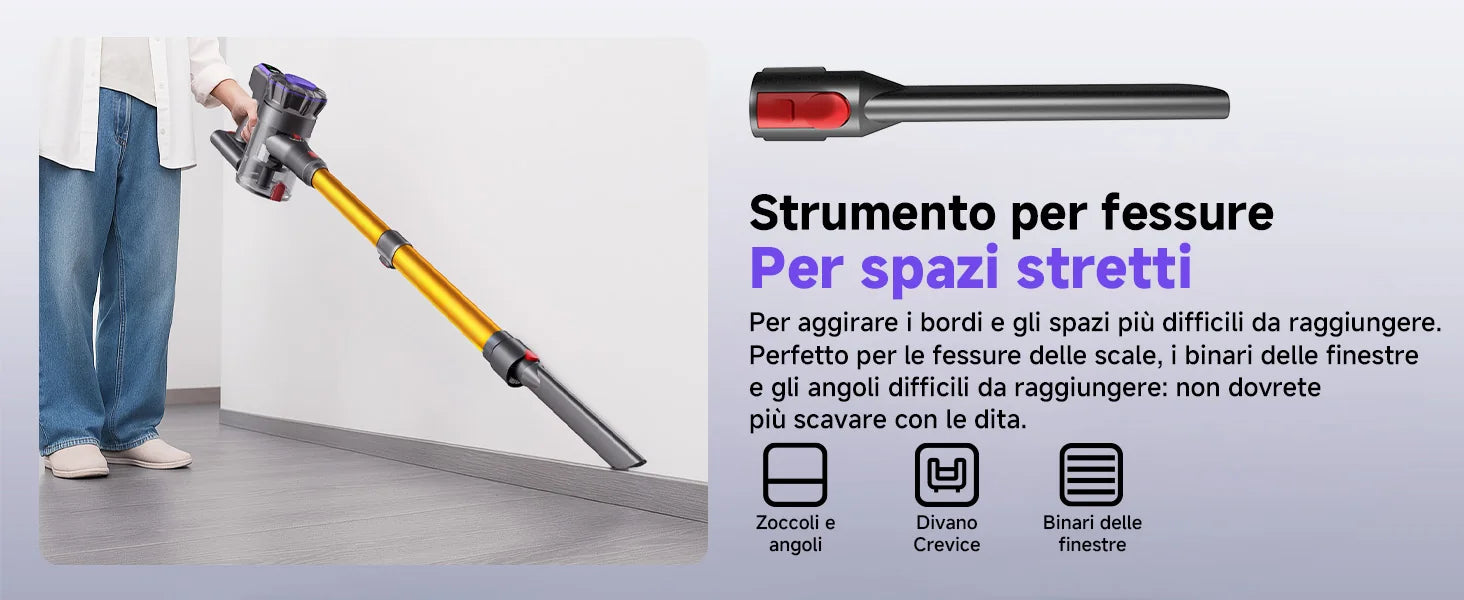 MONSGA MV3 Accessori testina e manico/tubo  2