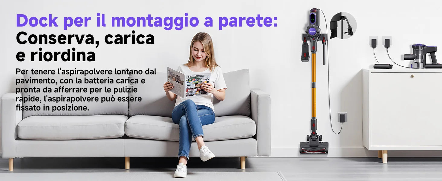MONSGA MV3 Accessori testina e manico/tubo  1